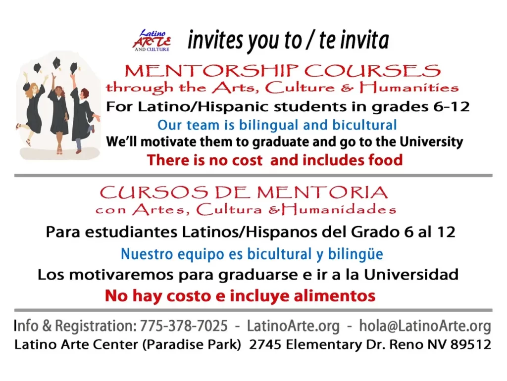 Information about youth mentorship courses is pictured