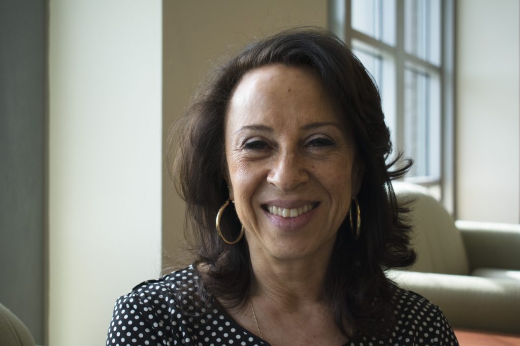 Periodista Maria Hinojosa del programa Latino USA de NPR.