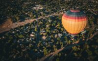 vista de Reno desde el aire