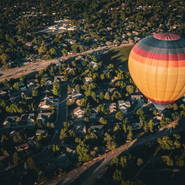 vista de Reno desde el aire